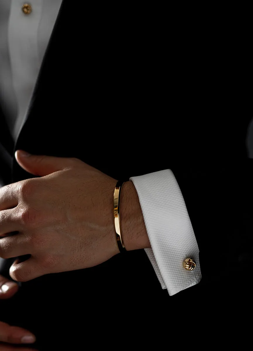 Cufflinks | Black Tie Collection | Gold Knot