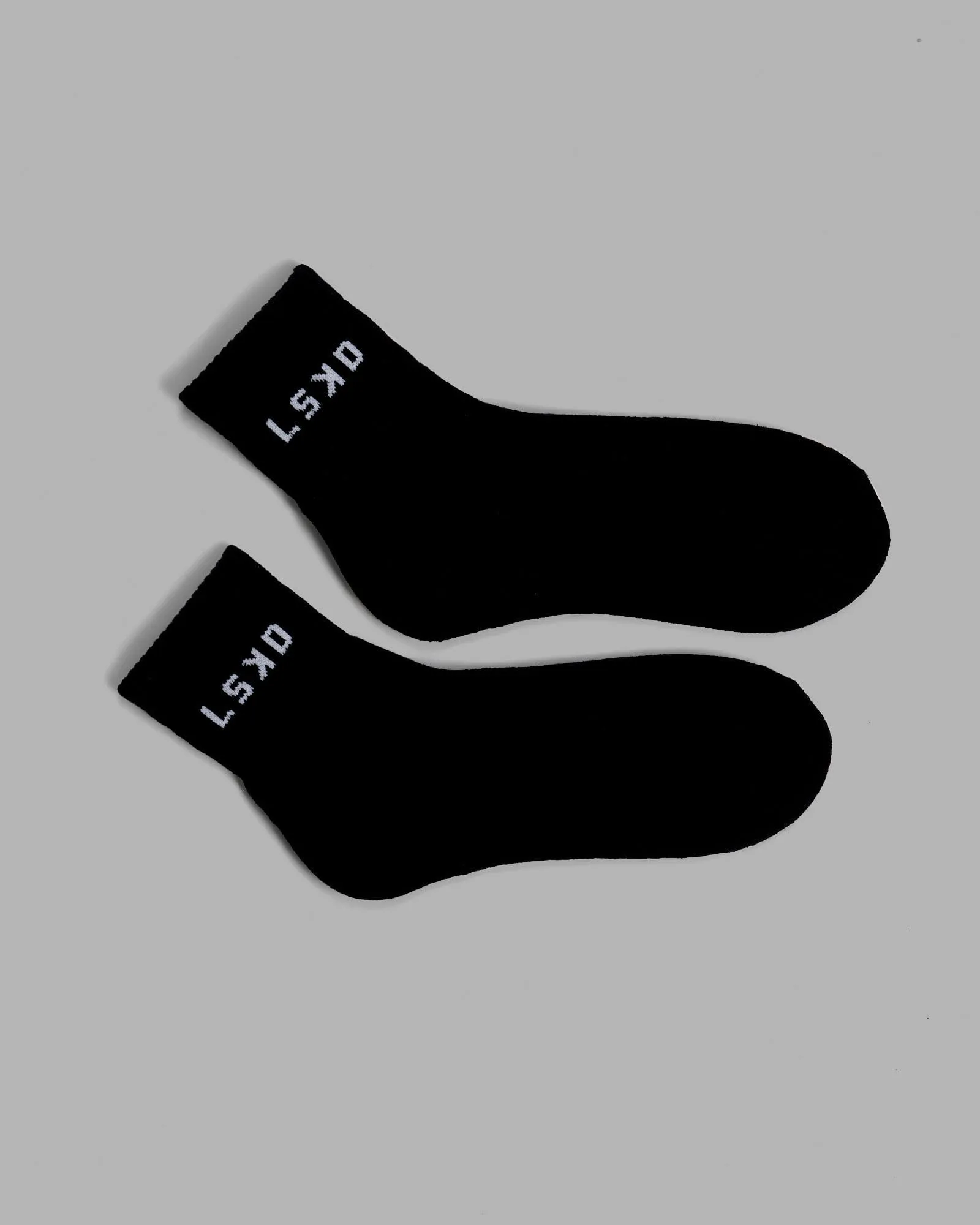 Daily 3 Pack Quarter Socks - Black-White