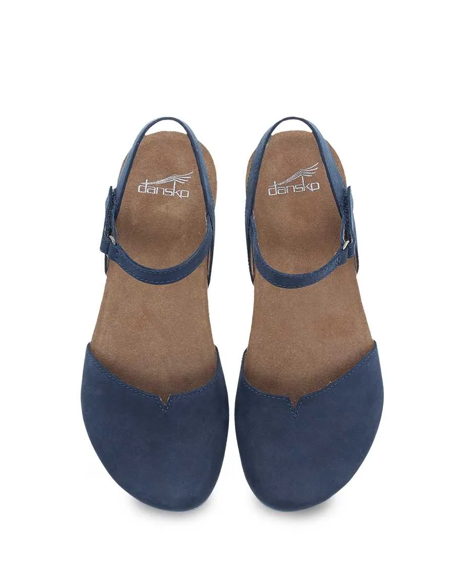 Dansko Women's Rowan - Navy Milled Nubuck