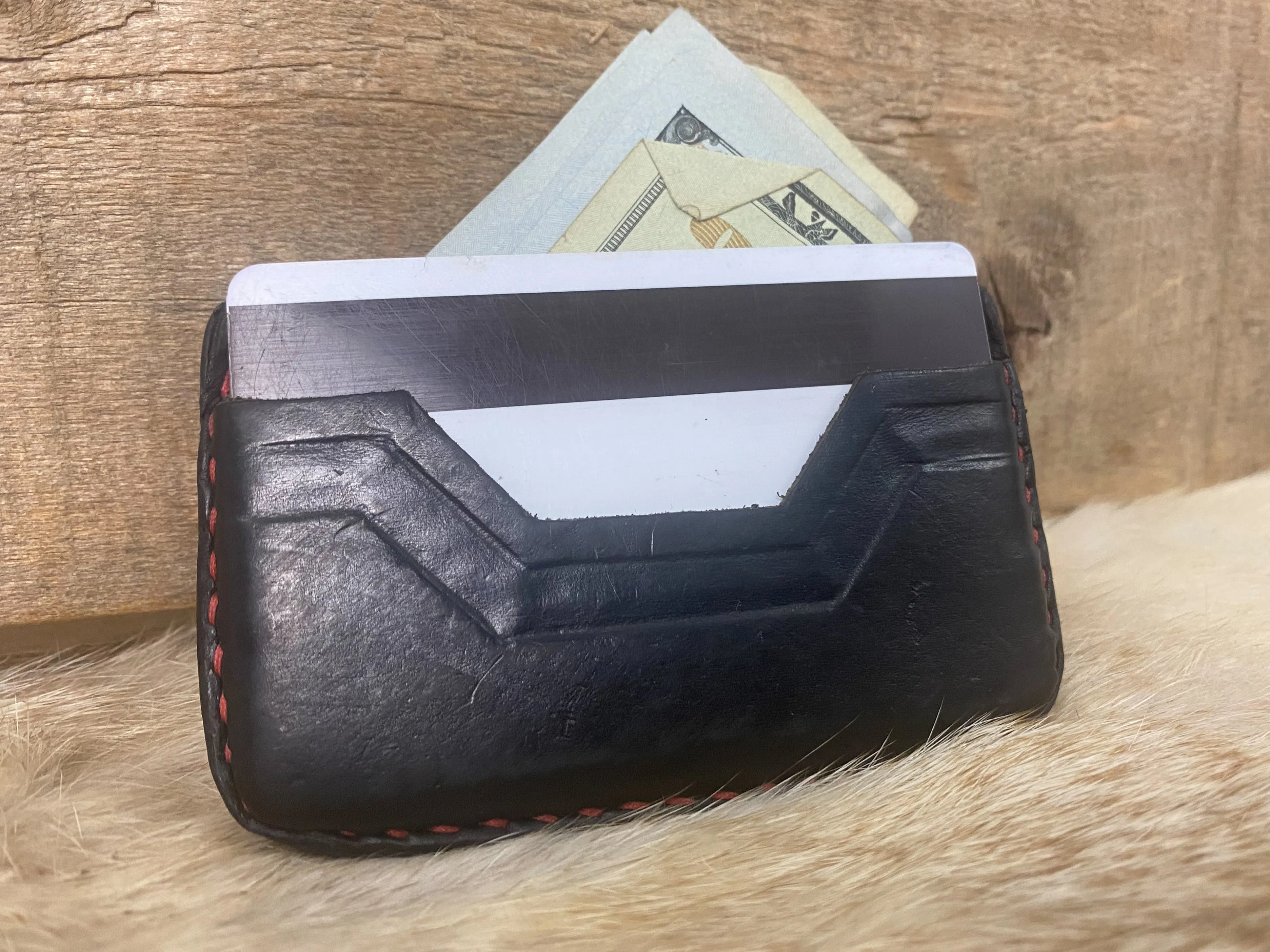 Dark Side Minimalist Card Wallet