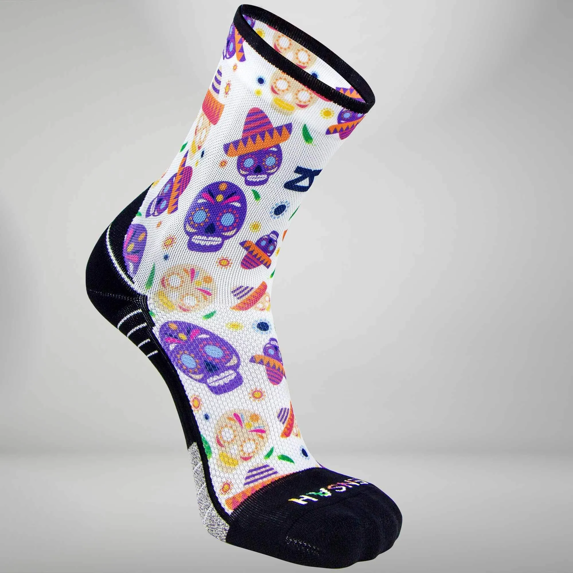 Day Of The Dead Doodle Socks (Mini Crew)