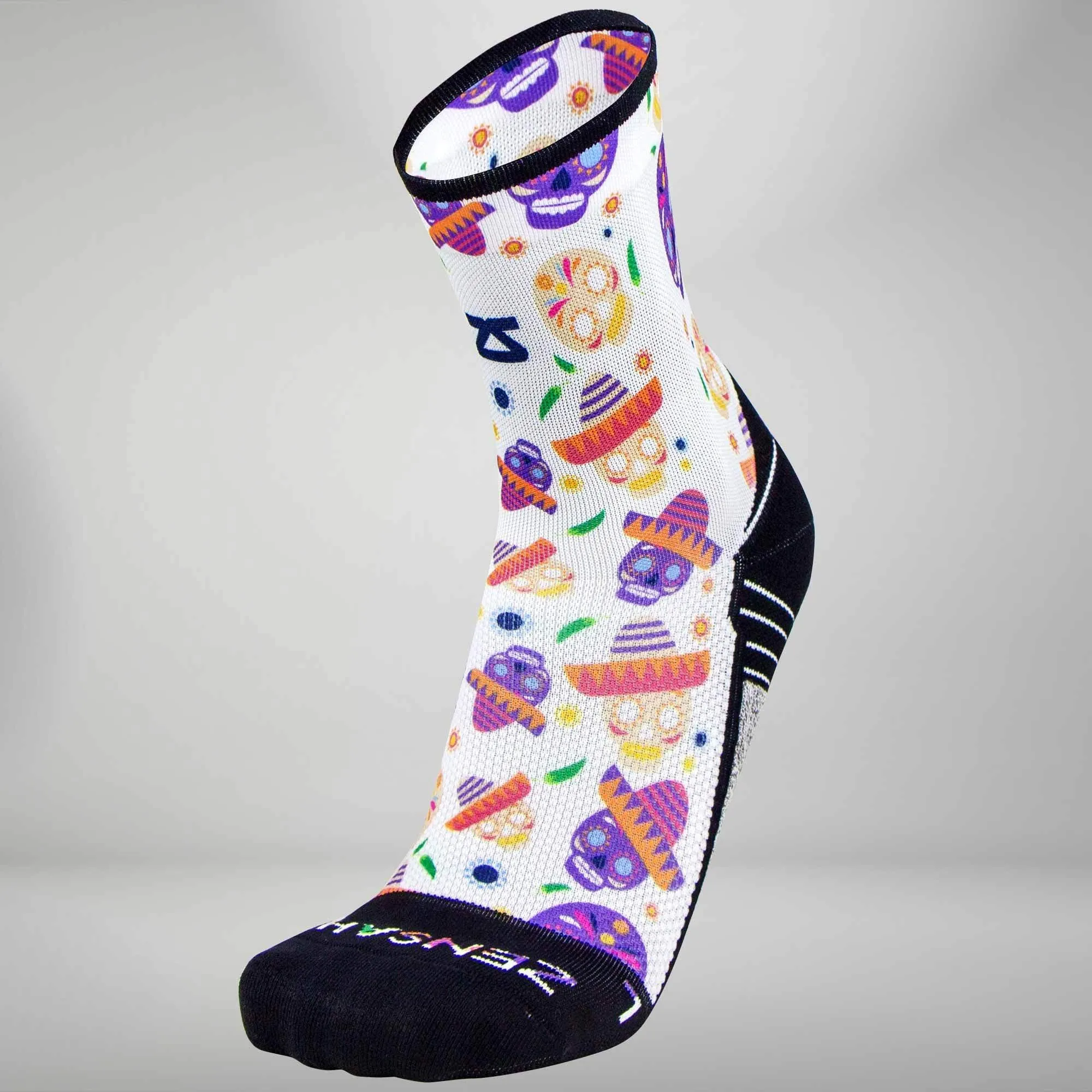 Day Of The Dead Doodle Socks (Mini Crew)