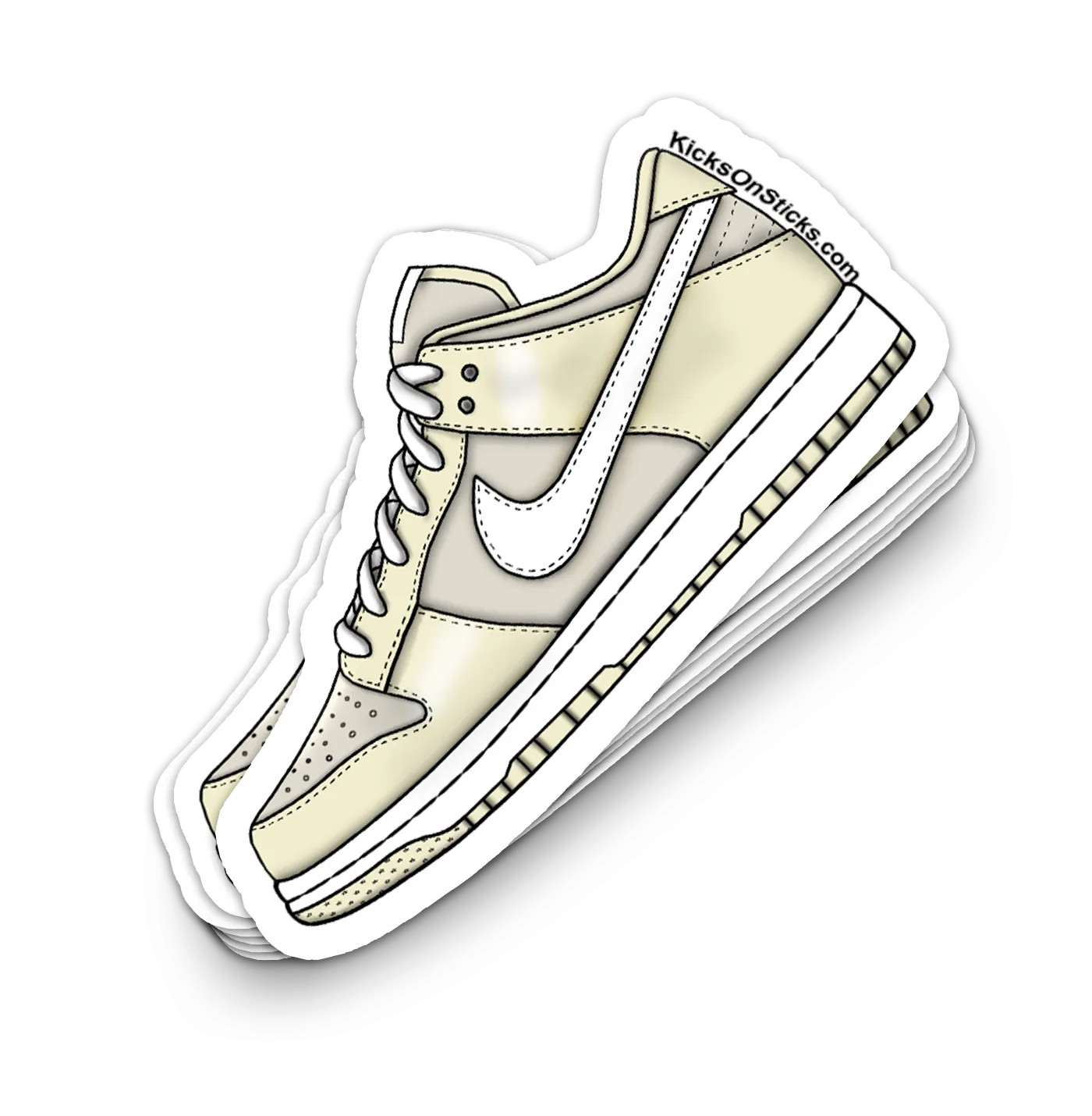 Dunk Low "Coconut Milk" Sneaker Sticker