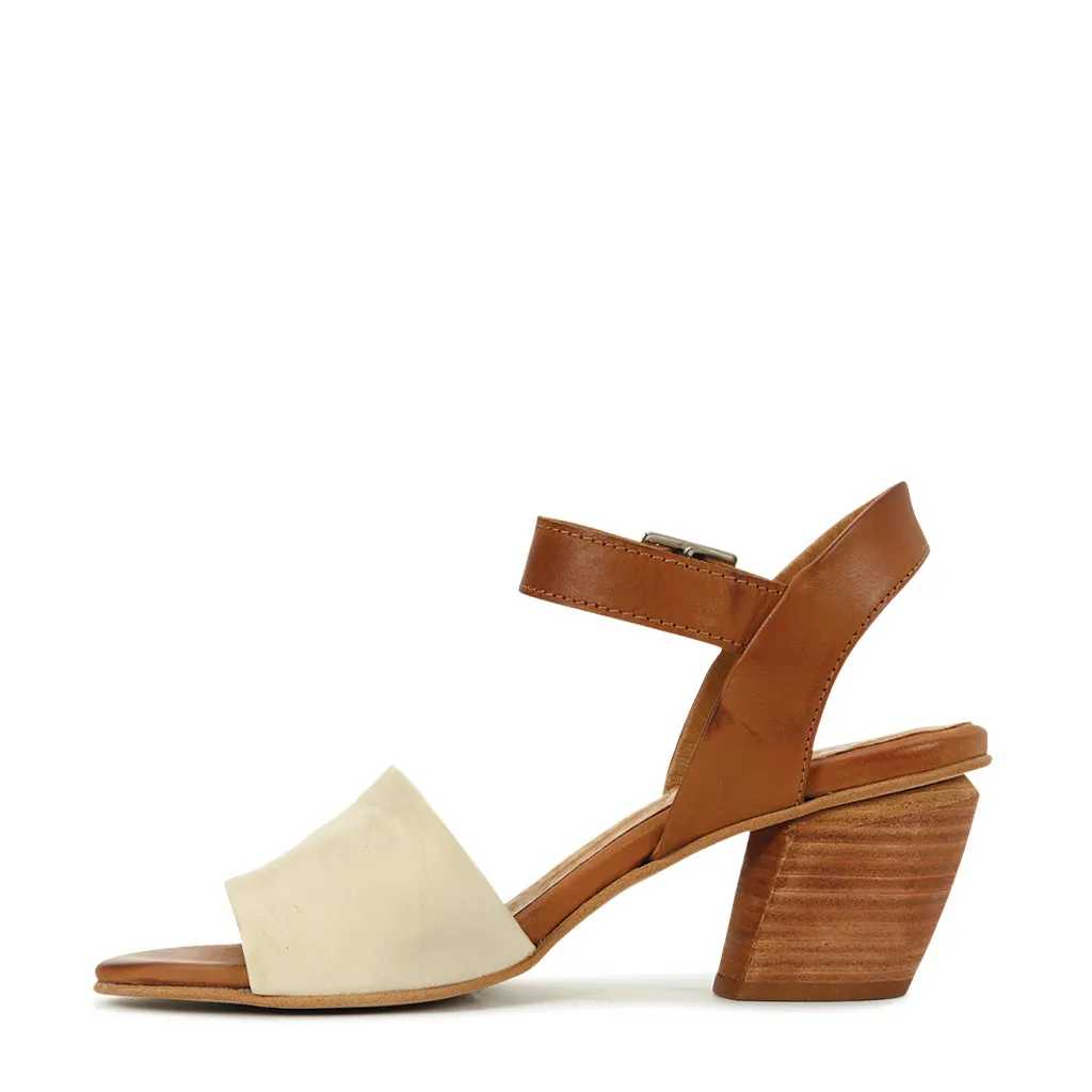 Facia Leather Sandals