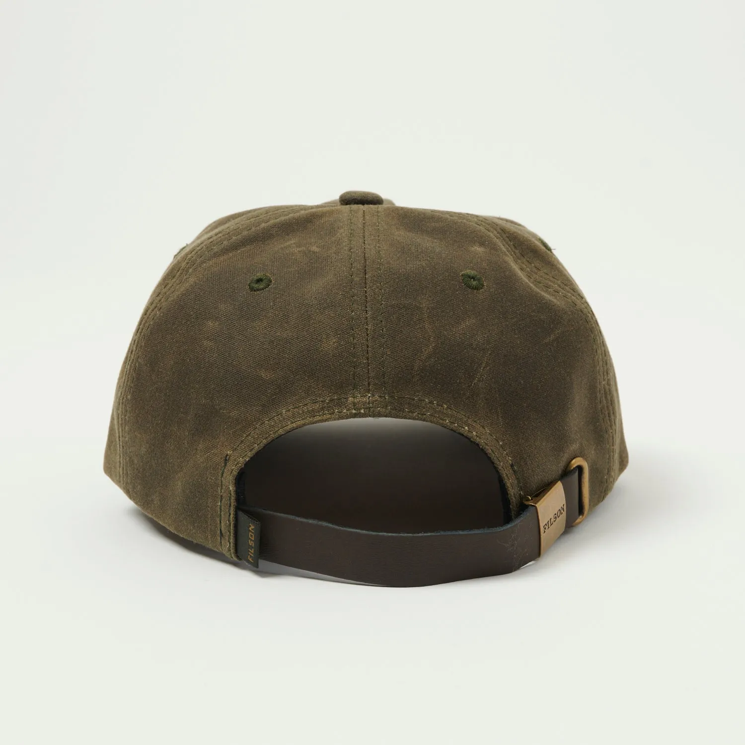 Filson Oil Tin Low-Profile Logger Cap - Otter Green