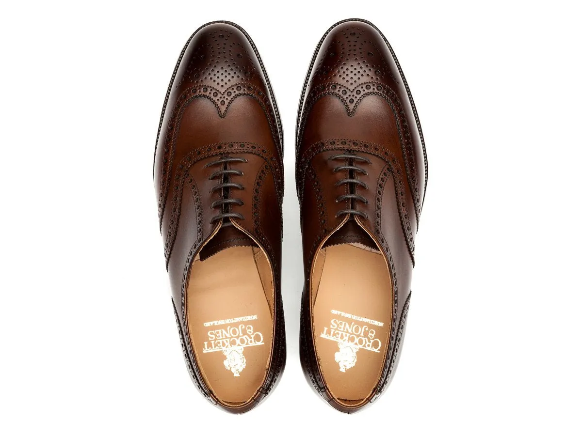 Finsbury Dark Brown Burnished Calf