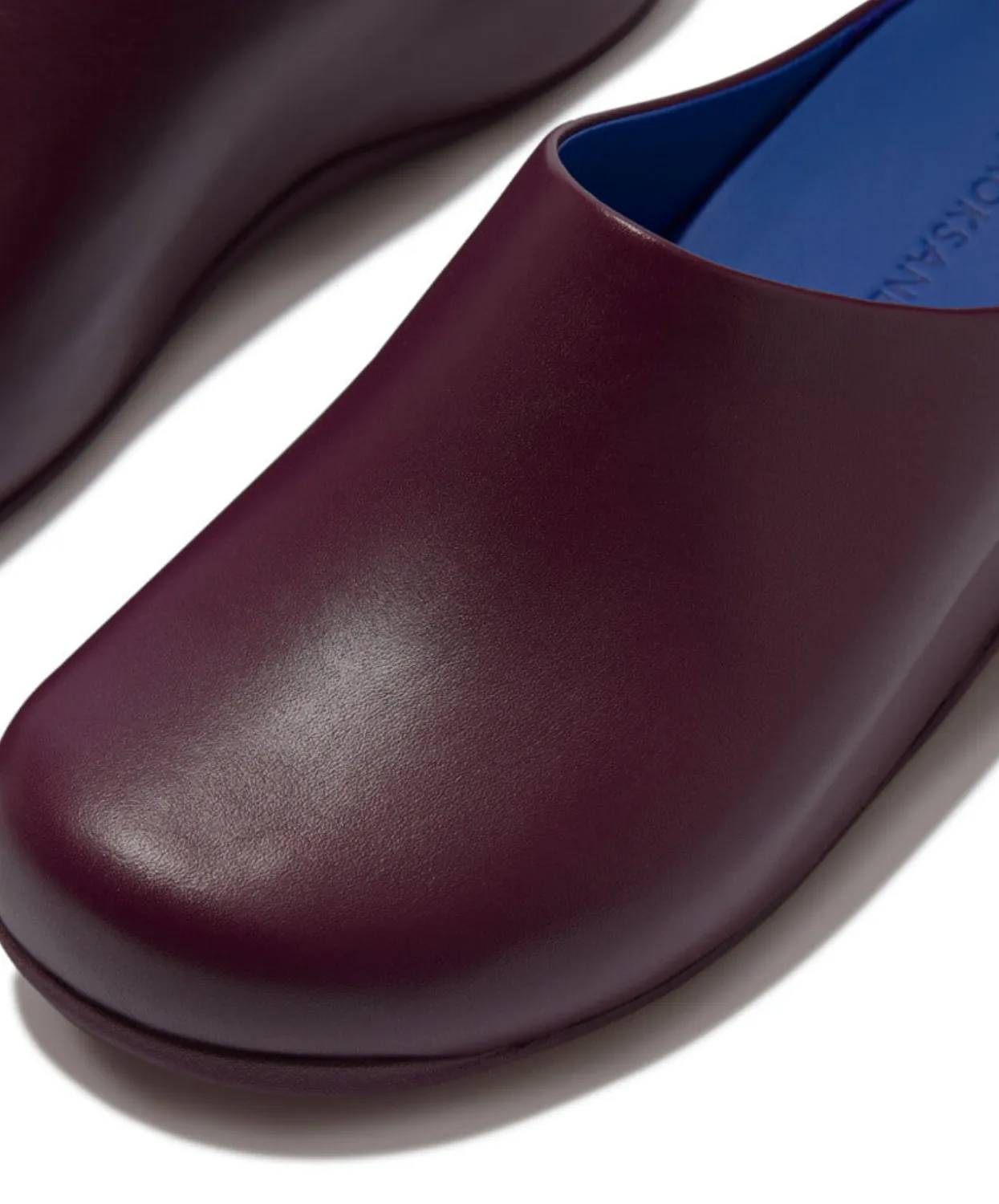 Fitflop Shuv x Roksanda Leather Clog Merlot