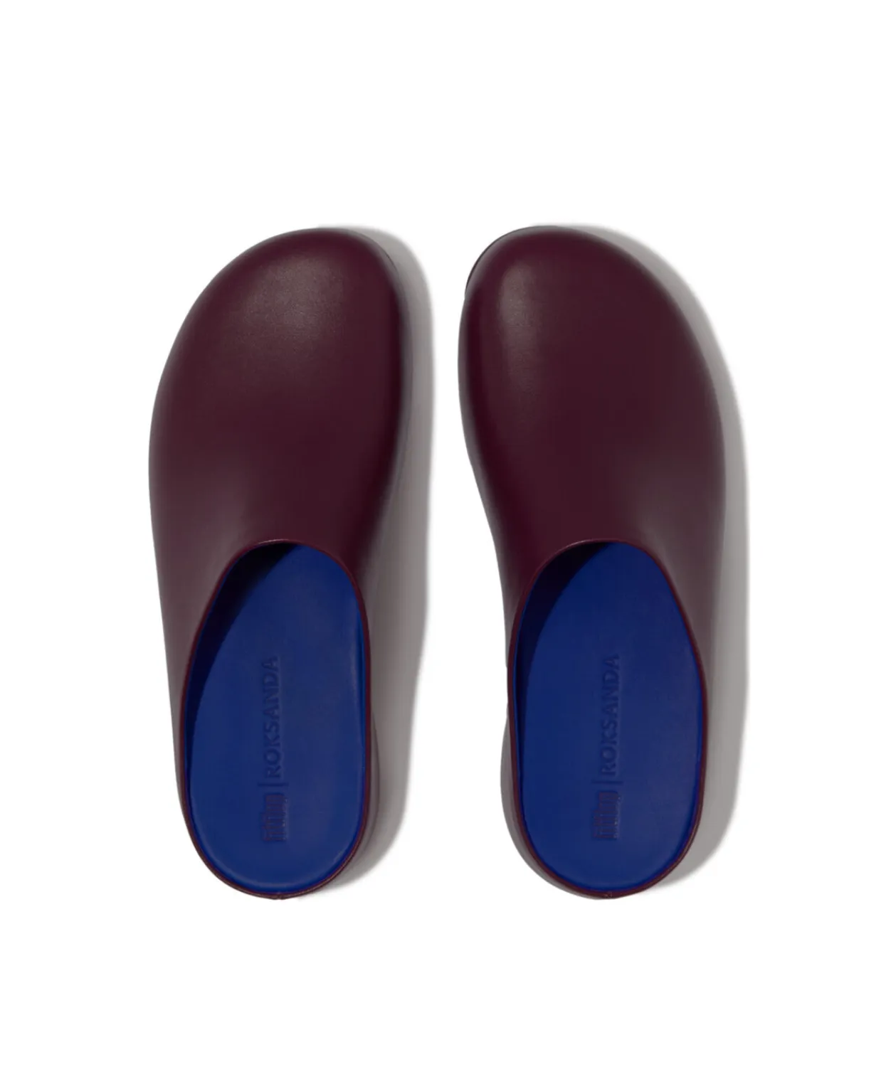 Fitflop Shuv x Roksanda Leather Clog Merlot