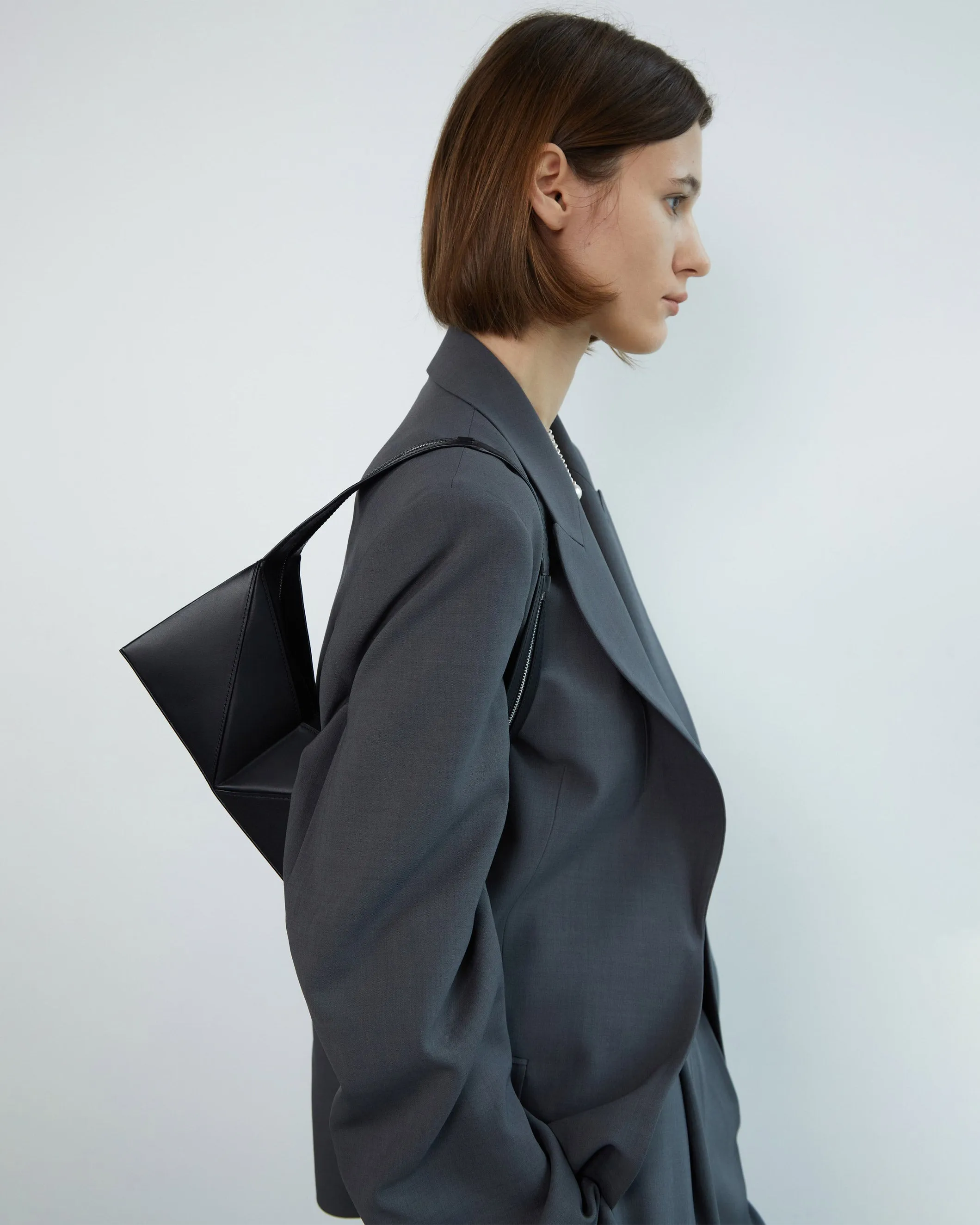 Folded Cube Shoulder Bag