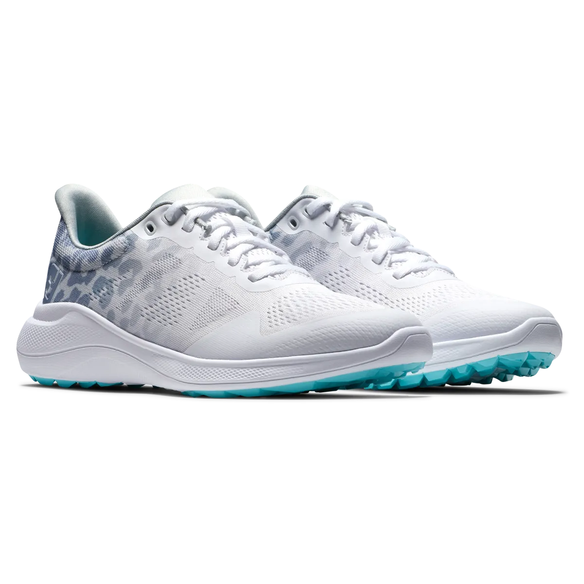 FootJoy Women's Flex Golf Shoes- White/Grey