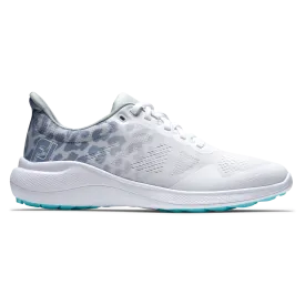 FootJoy Women's Flex Golf Shoes- White/Grey