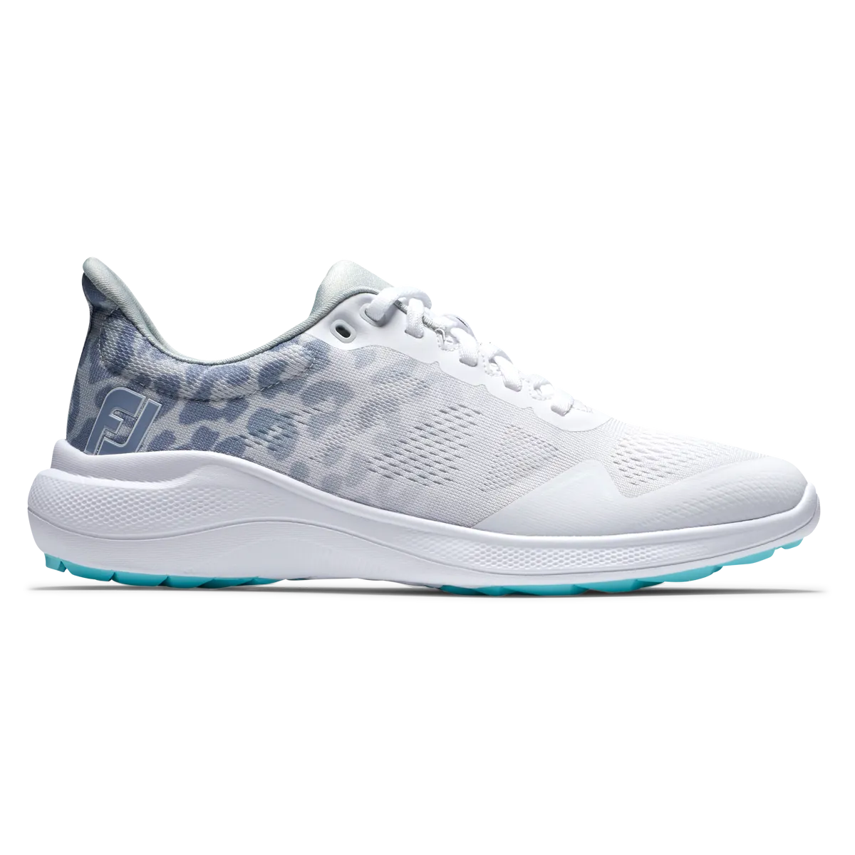 FootJoy Women's Flex Golf Shoes- White/Grey