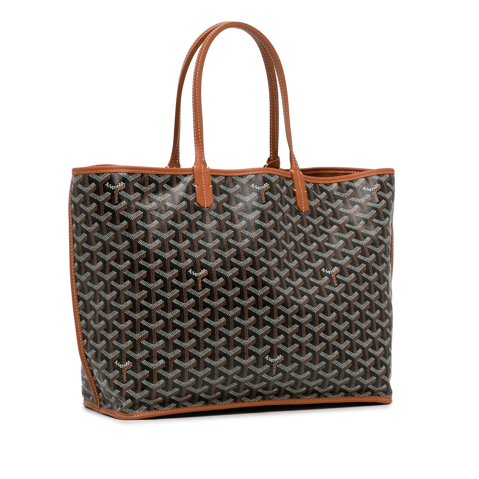 Goyard Goyardine Reversible Anjou PM Black Canvas