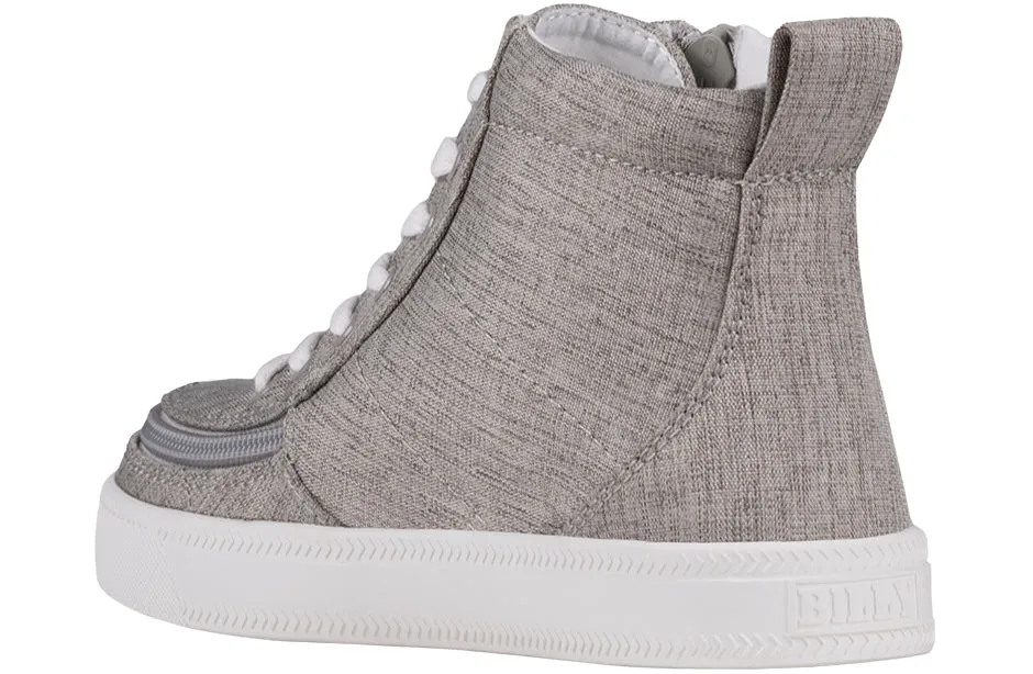 Grey Jersey BILLY Classic Lace High Tops