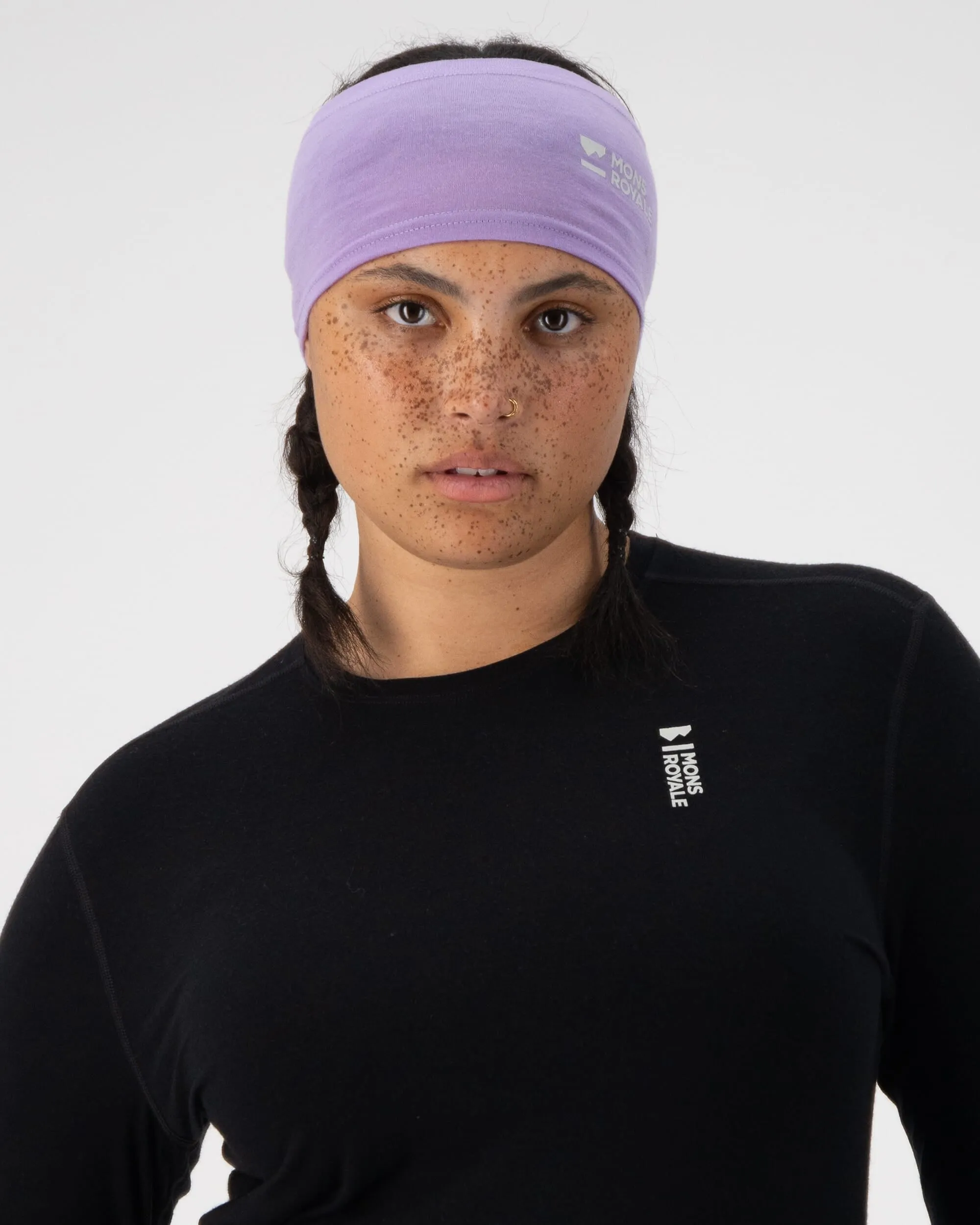 Haines Merino Headband - Lupin