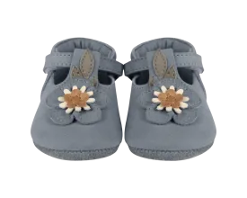 Heidi Shoes | Forget Me Not | Petrol Nubuck