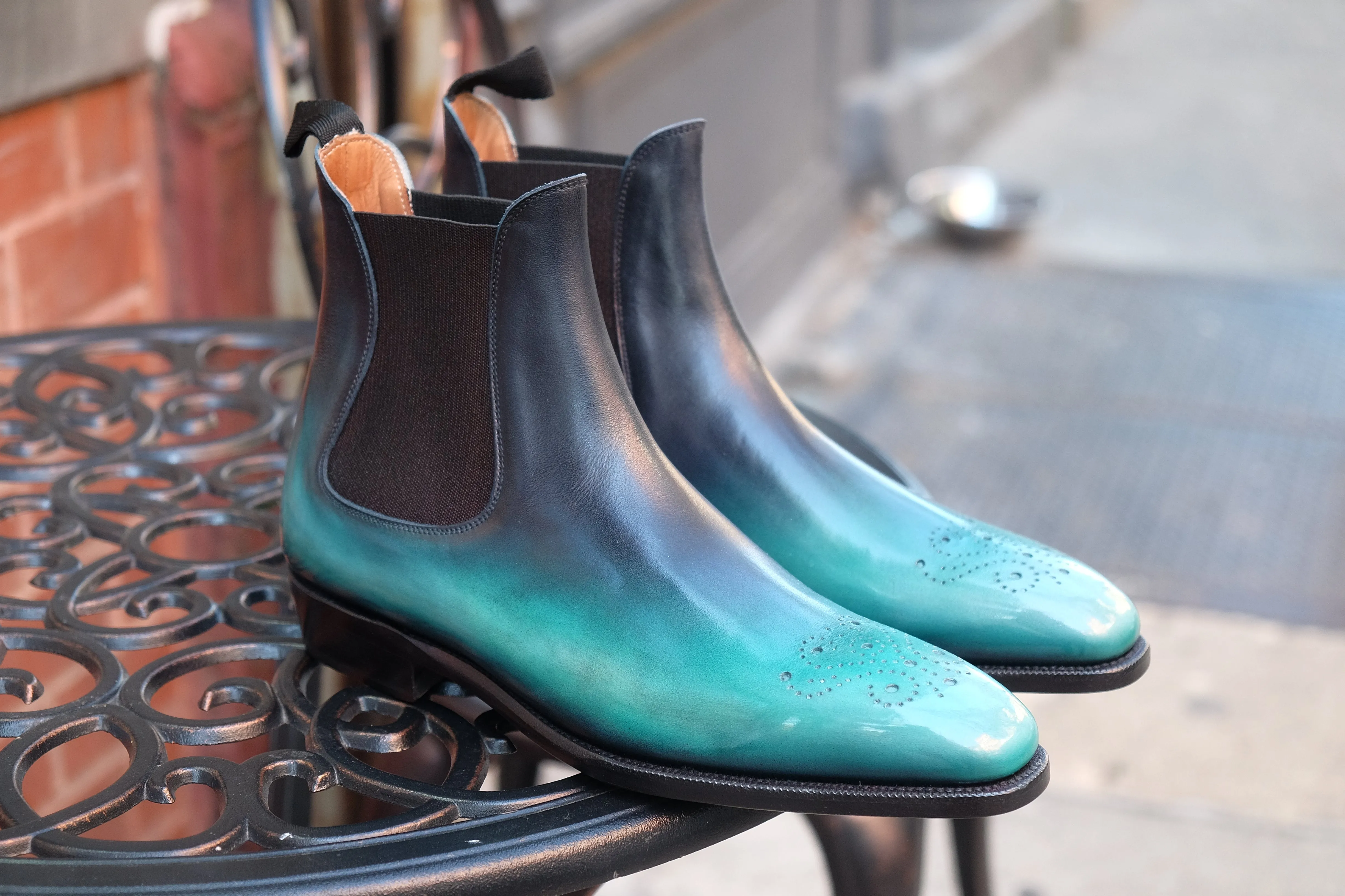 Highland - "Teal" Reverse Patina GMTO - LPB Last