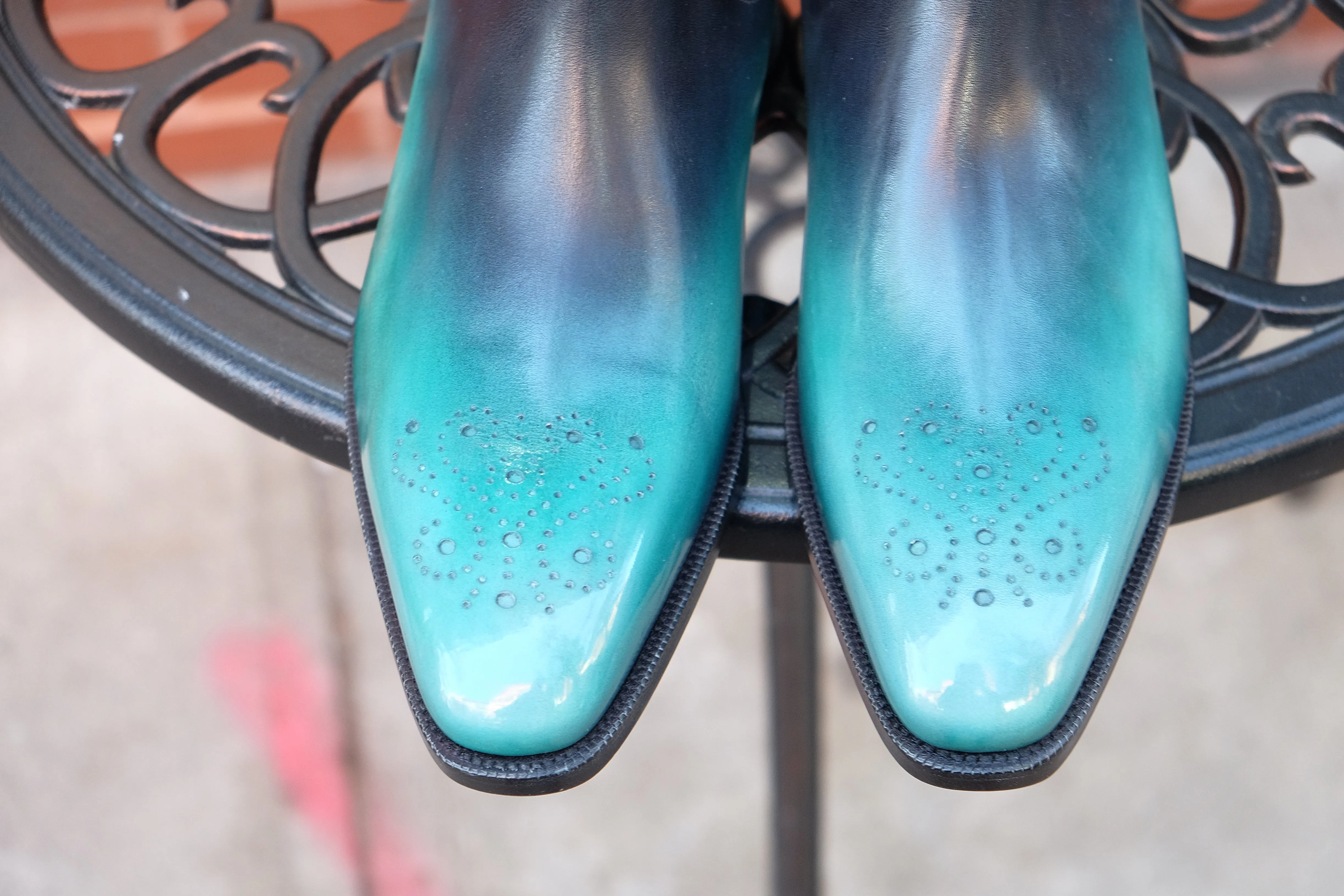 Highland - "Teal" Reverse Patina GMTO - LPB Last