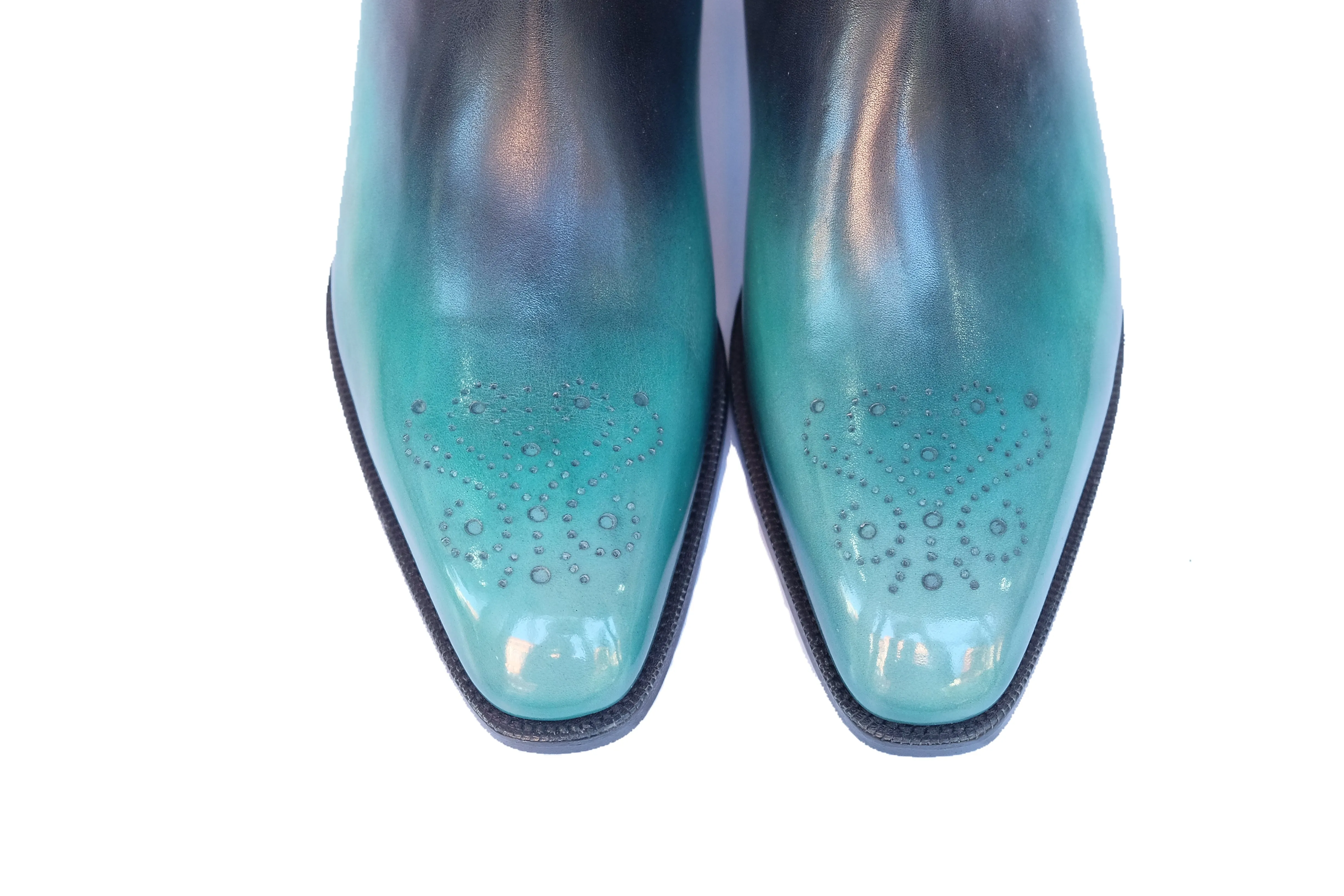 Highland - "Teal" Reverse Patina GMTO - LPB Last