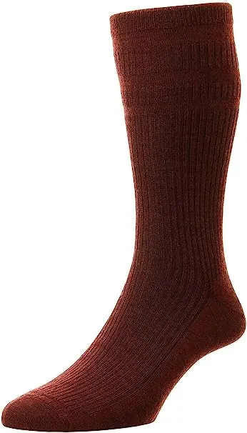 H.J. Hall Softtop Maroon Socks Wine