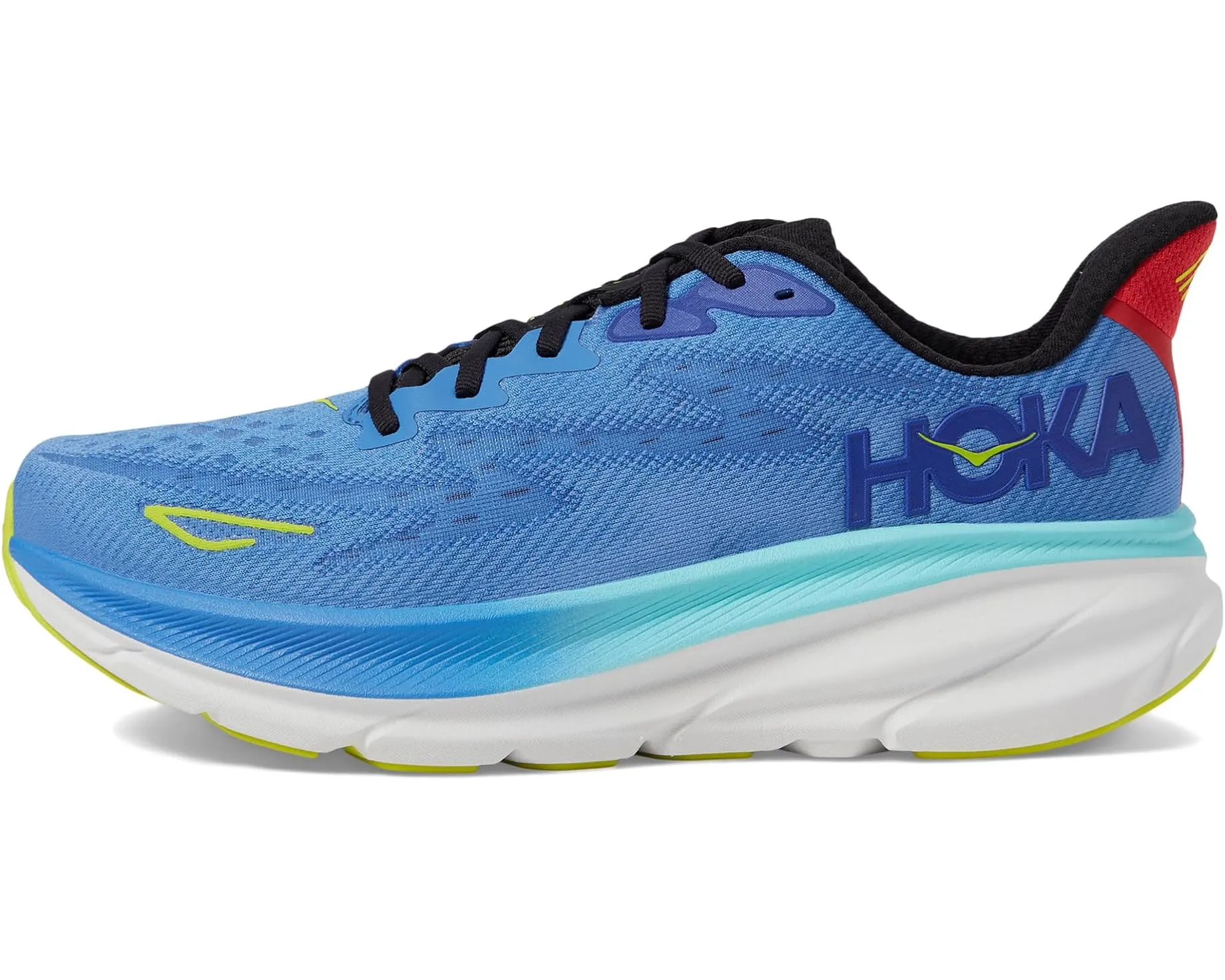 HOKA CLIFTON 9 MENS VIRTUAL BLUE/CERISE