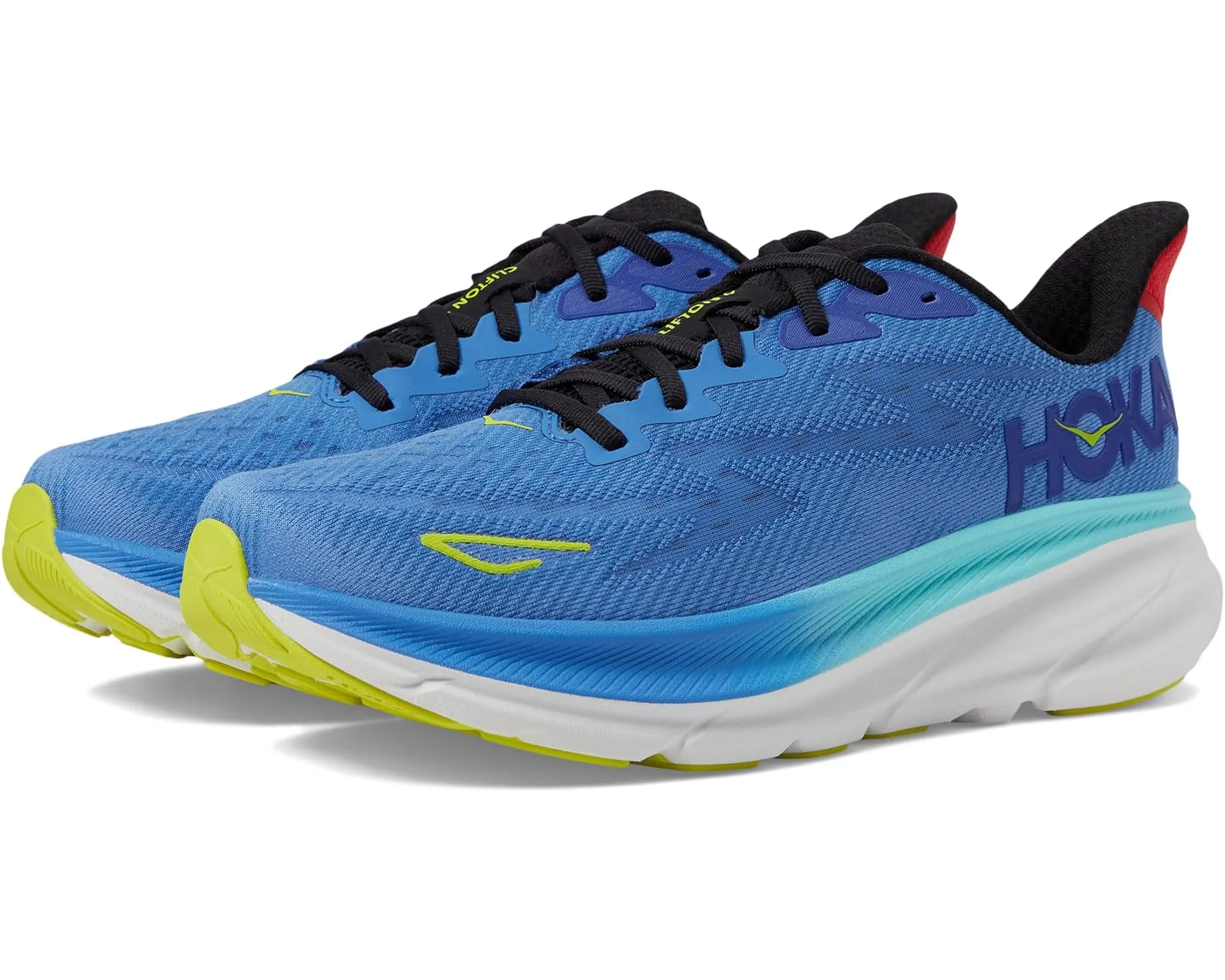 HOKA CLIFTON 9 MENS VIRTUAL BLUE/CERISE