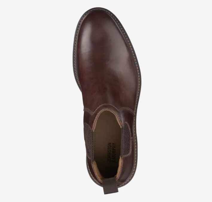 Johnston & Murphy - Mahogany Barrett Chelsea Boot