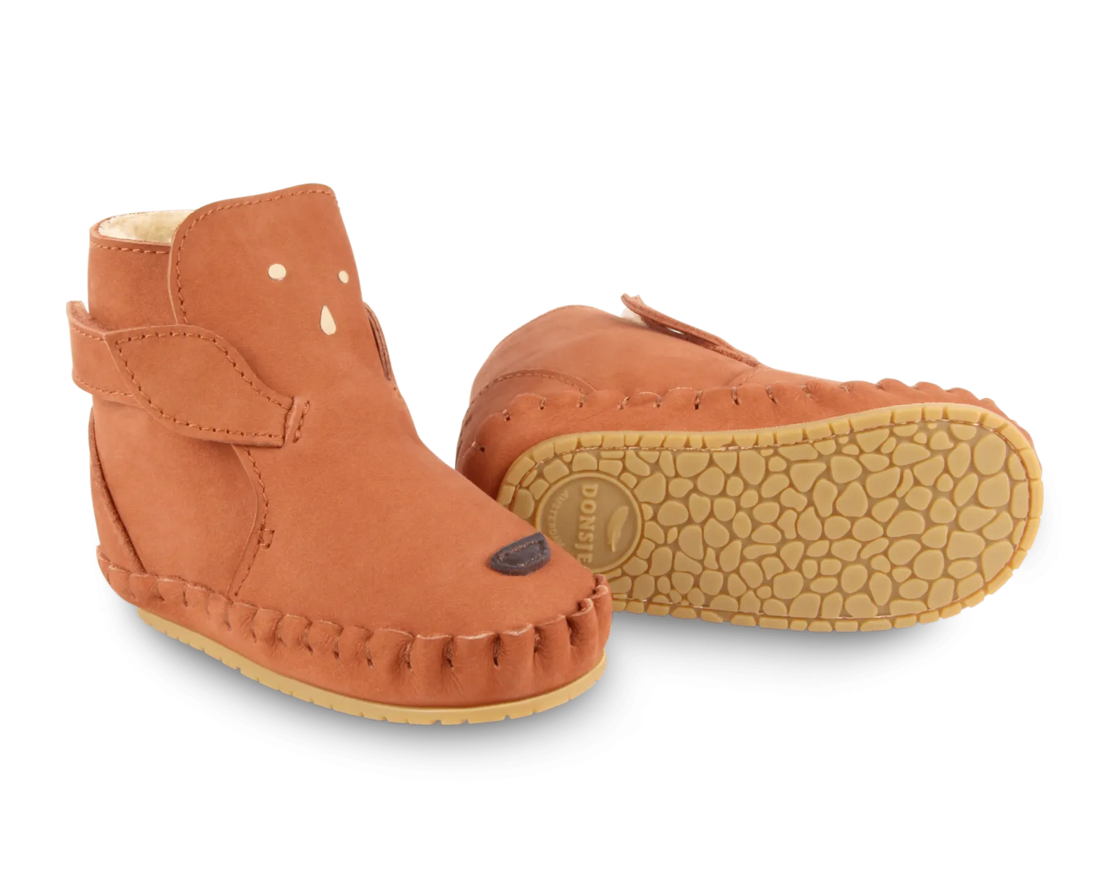 Kapi Classic Booties | Deer | Walnut Nubuck