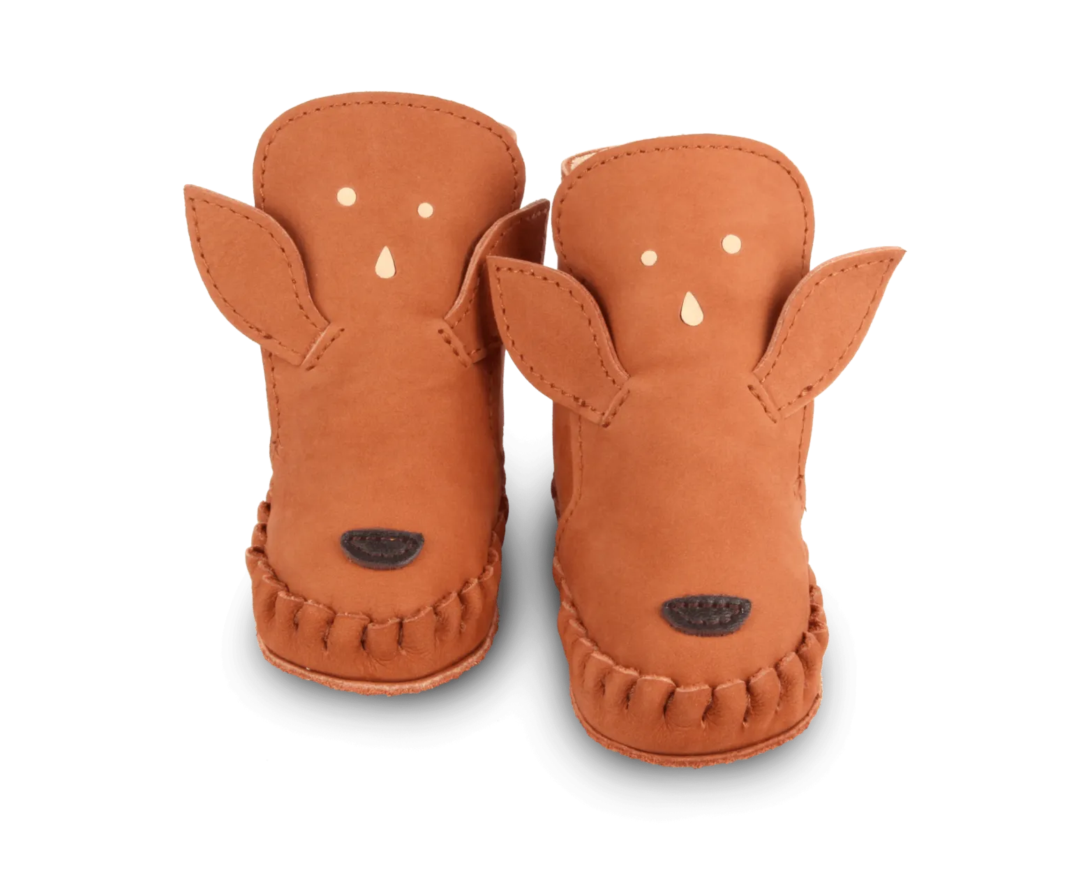 Kapi Classic Booties | Deer | Walnut Nubuck