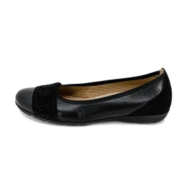 Kette Black Hovercraft Flats