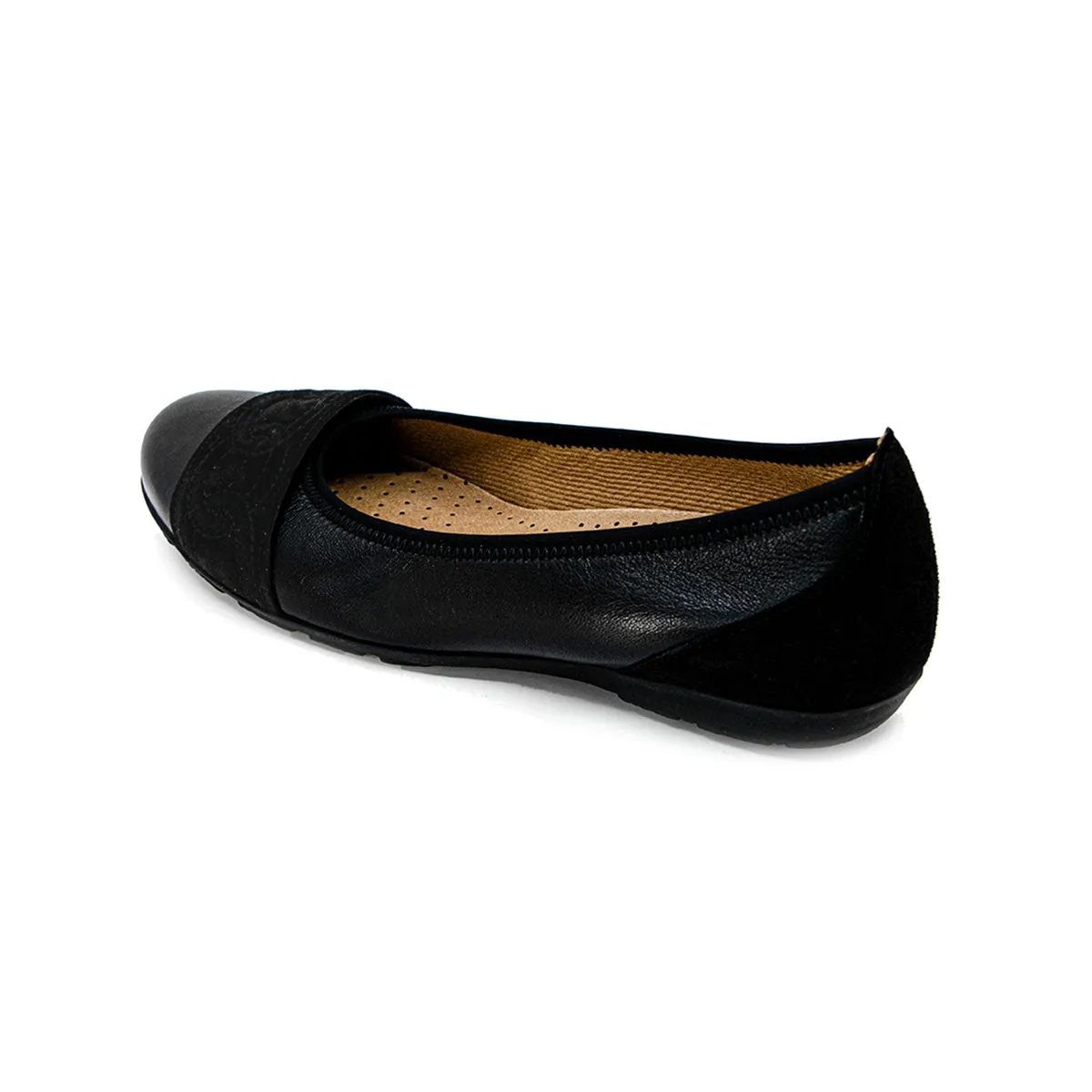 Kette Black Hovercraft Flats