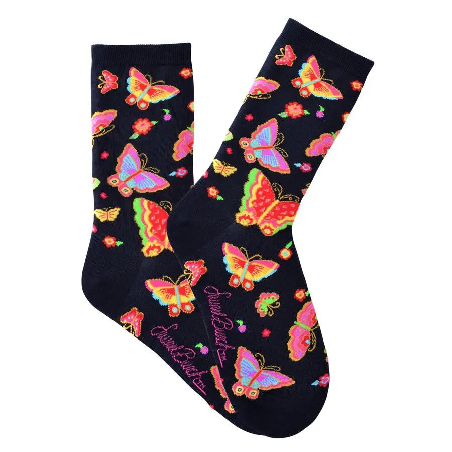 Laurel Burch Flying Colors Socks