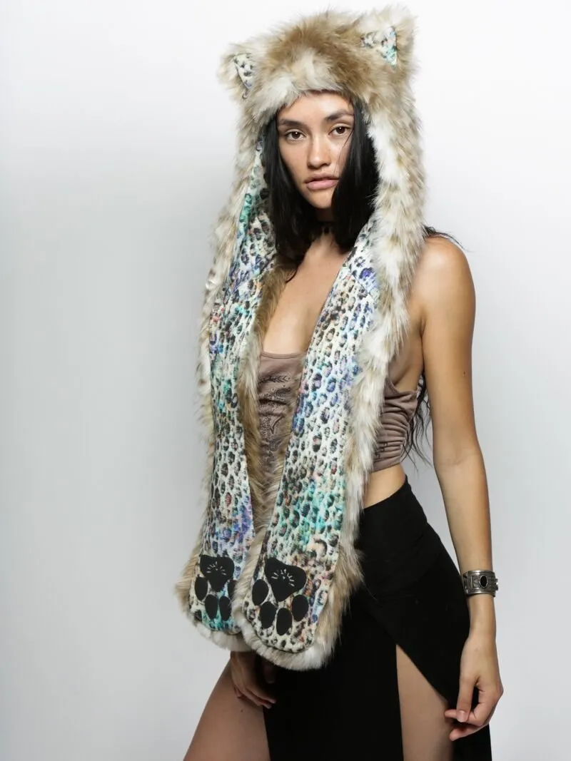 Limited Edition Baby Snow Leopard SpiritHood