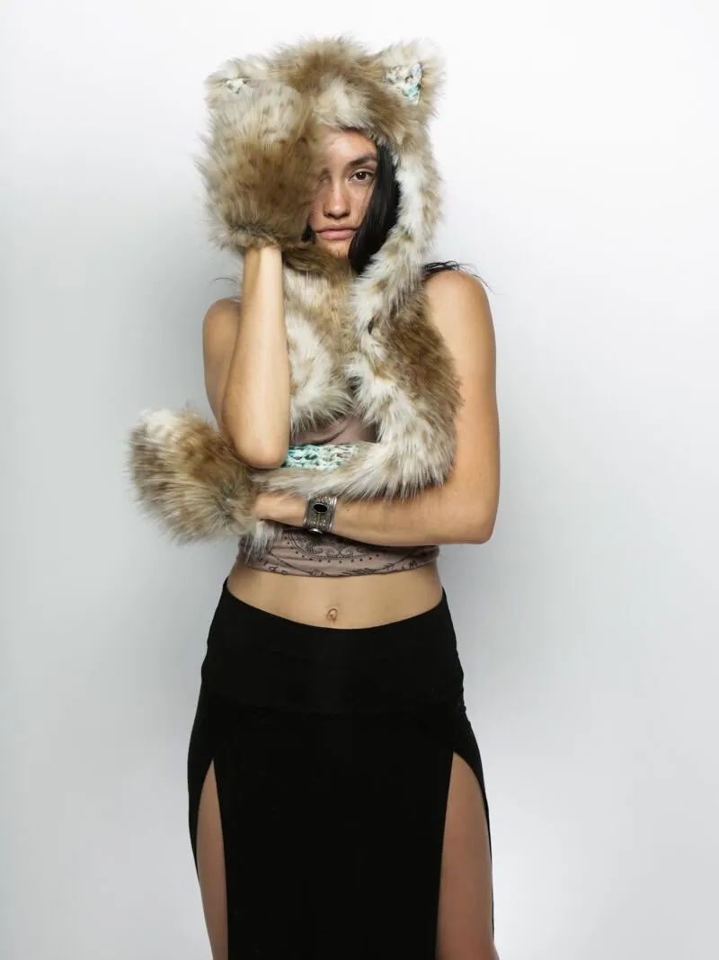 Limited Edition Baby Snow Leopard SpiritHood