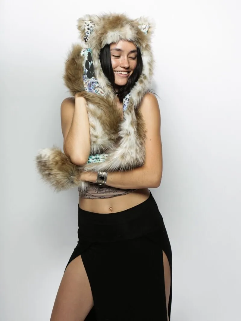 Limited Edition Baby Snow Leopard SpiritHood