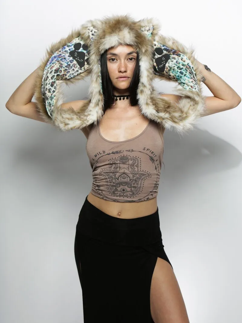 Limited Edition Baby Snow Leopard SpiritHood