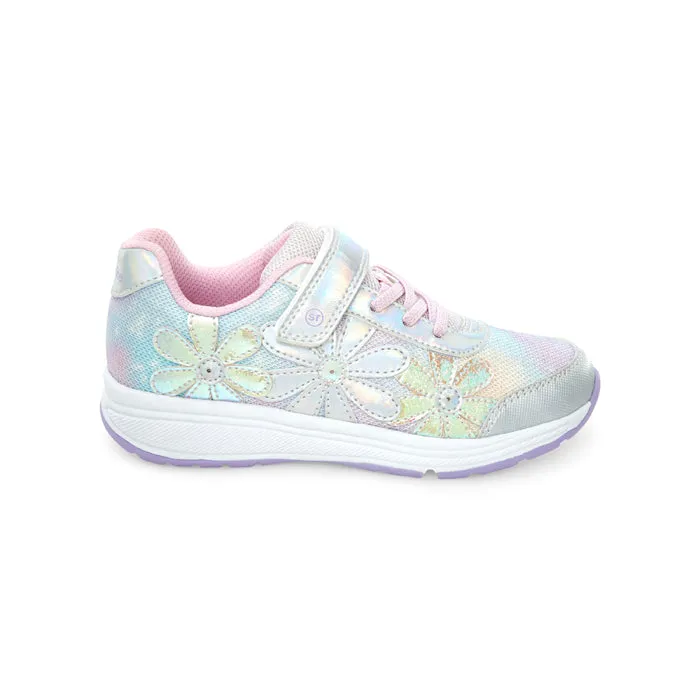 Little Girl Stride Rite Lighted Glimmer Iridescent