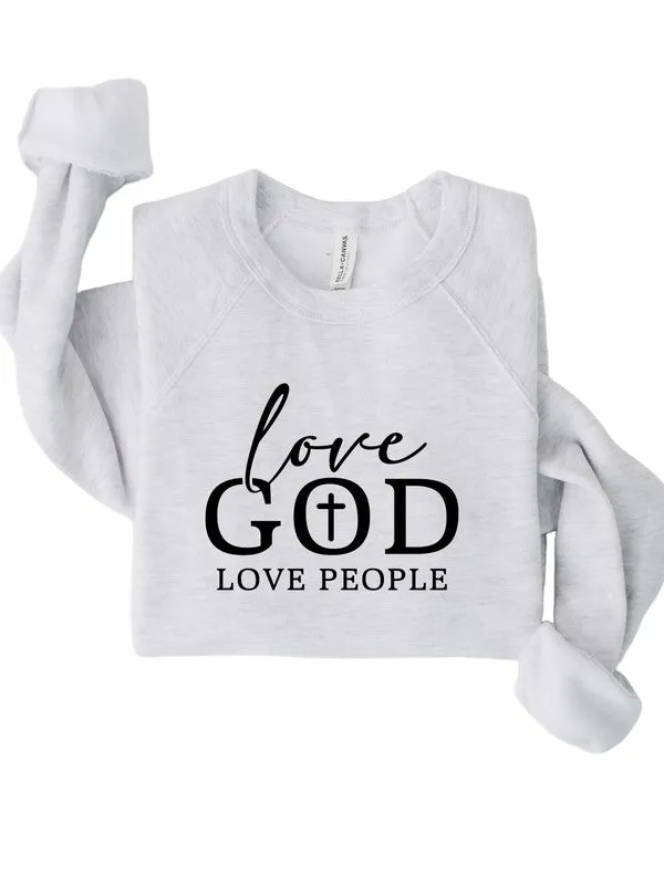 Love God Love People Crewneck Sweatshirt