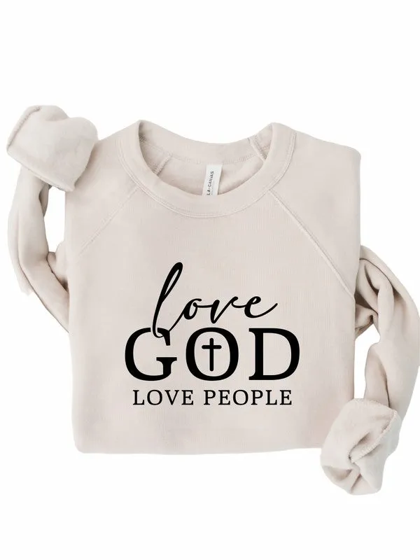 Love God Love People Crewneck Sweatshirt