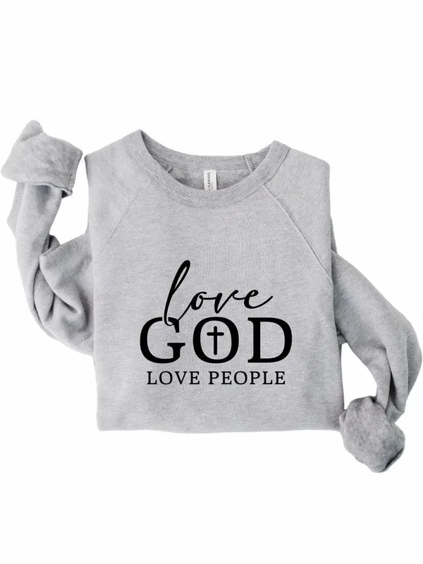 Love God Love People Crewneck Sweatshirt