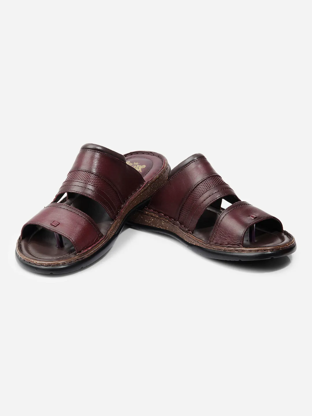 Men Wine Sandal / Slipper (ID4216)