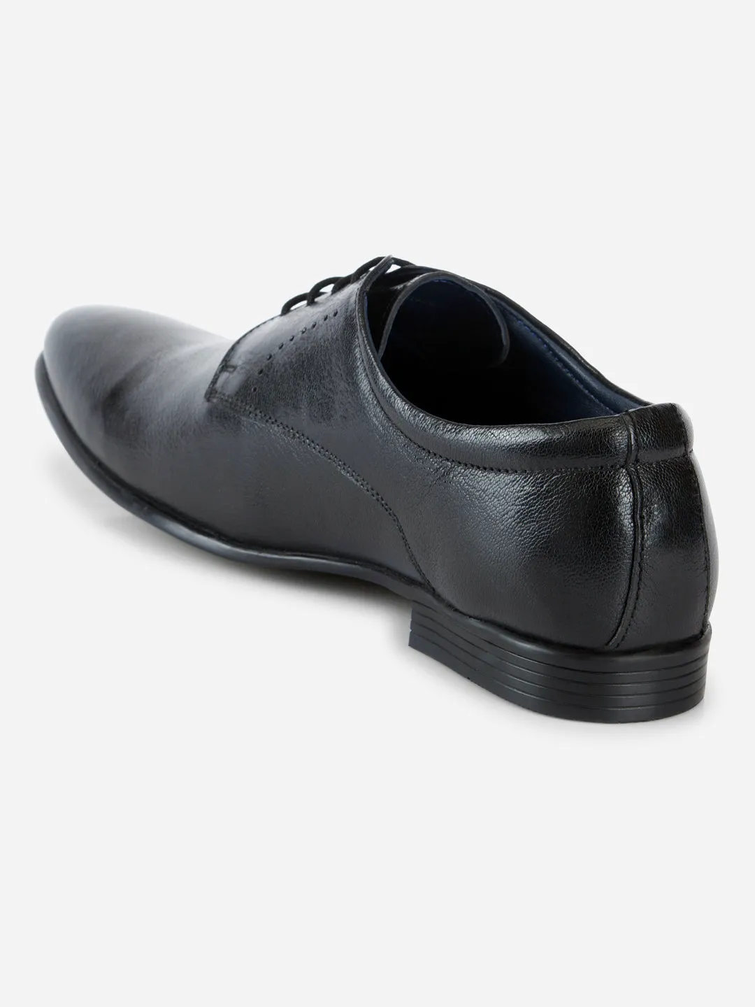 Men's Black Regular Toe Lace Up Formal (ID2186)