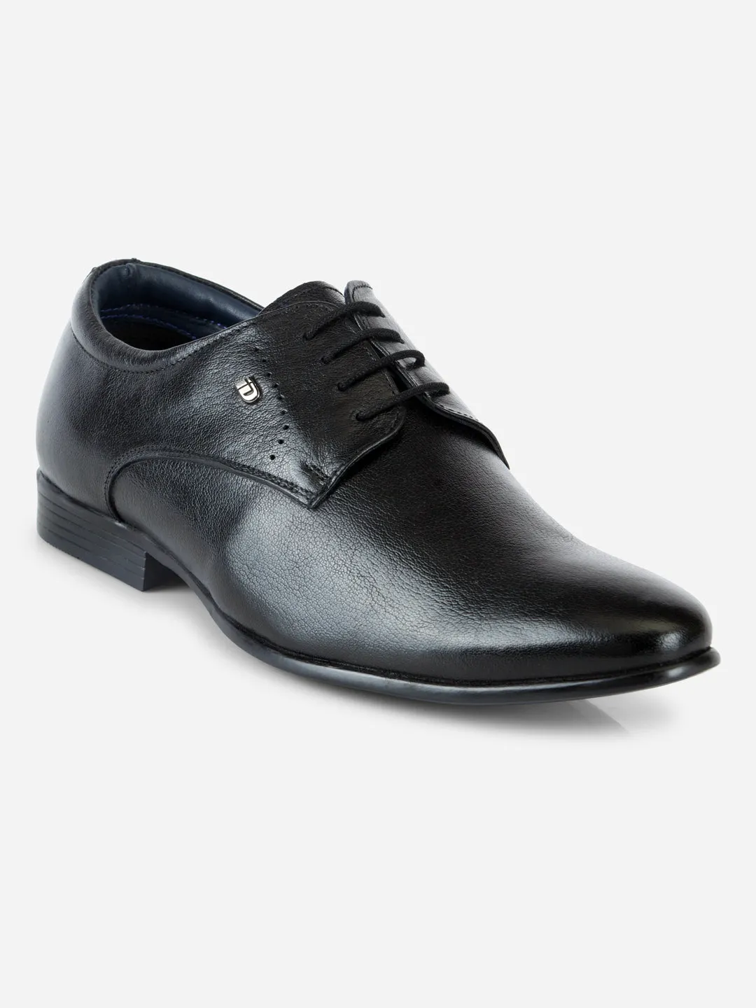 Men's Black Regular Toe Lace Up Formal (ID2186)