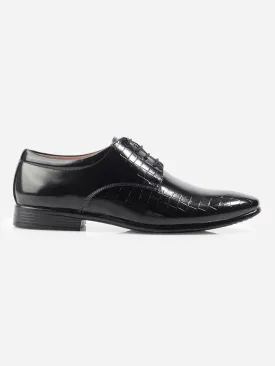 Men's Black Regular Toe Lace Up Formal (IX1072)