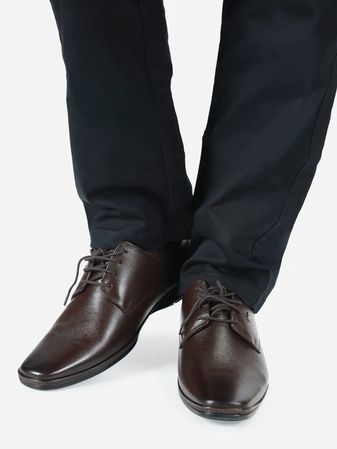 Men's Brown Regular Toe Lace Up Formal (ID2165)