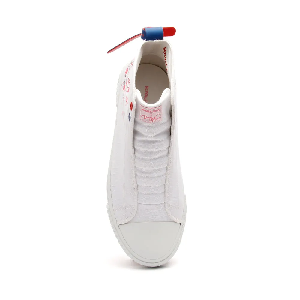 Men's Harajuku Sakura White Canvas High Tops 04783-001