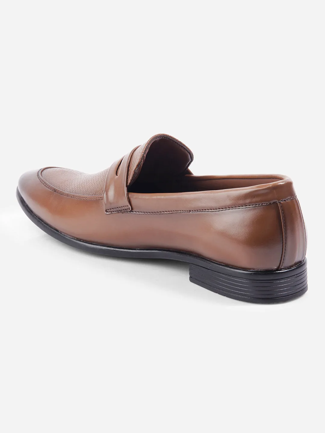 Men's Tan Regular Toe Slip On Formal (IX1074)