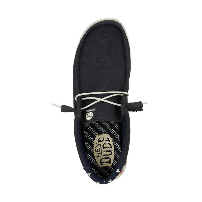 Men's Wally Americana Navy/White