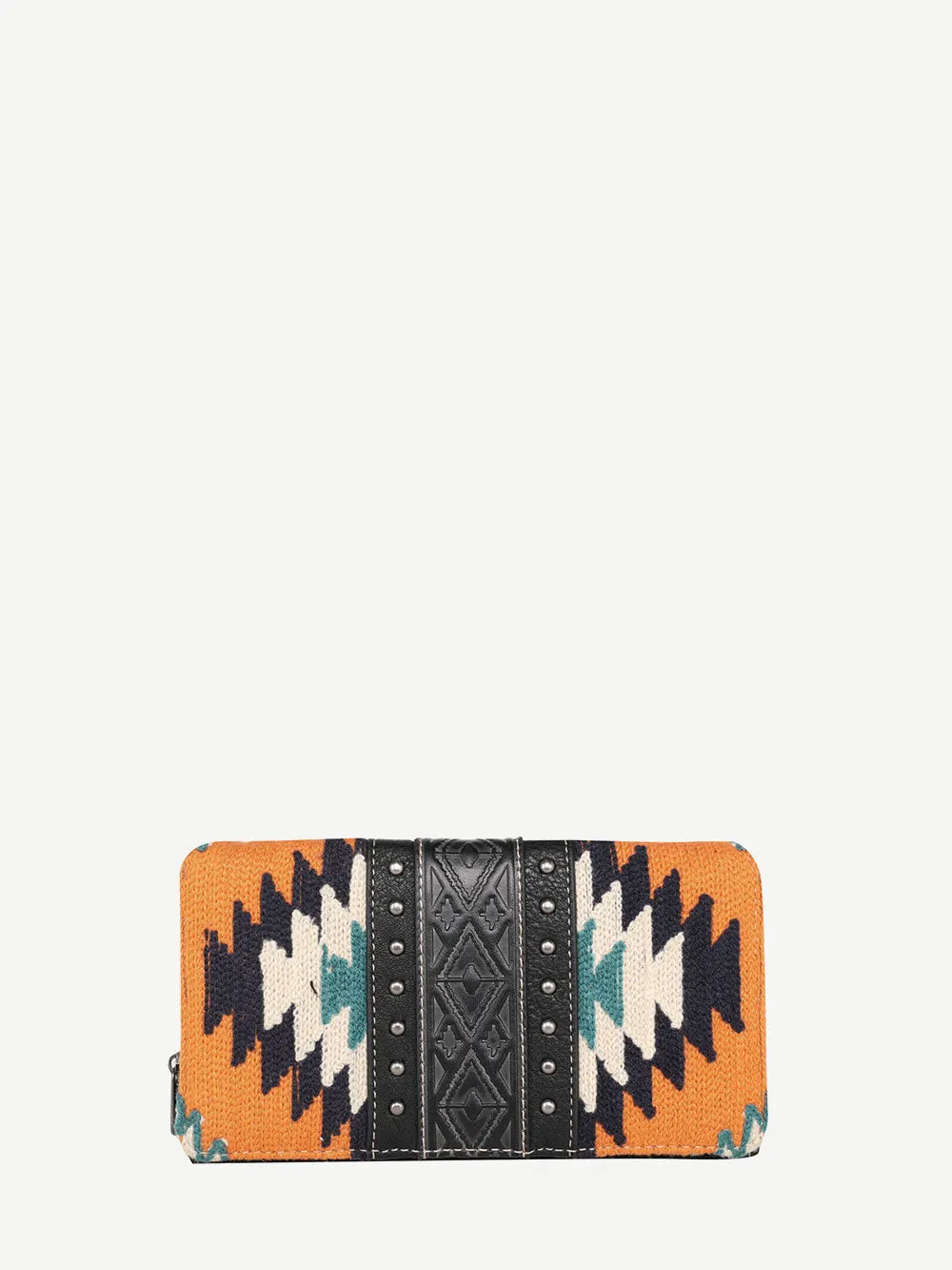 Montana West Embossed Aztec Tapestry Wallet