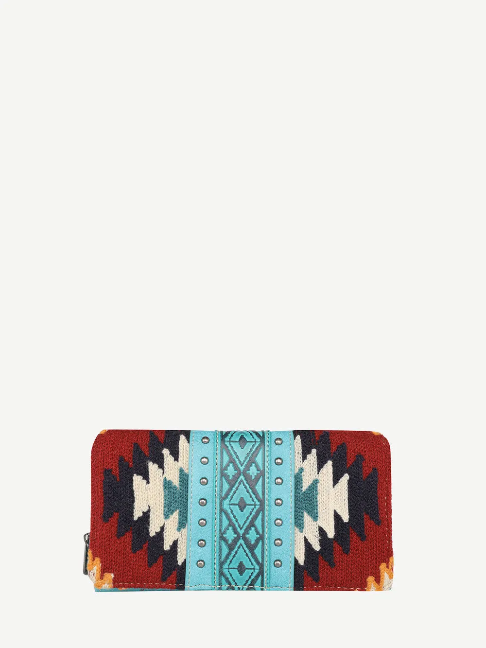 Montana West Embossed Aztec Tapestry Wallet